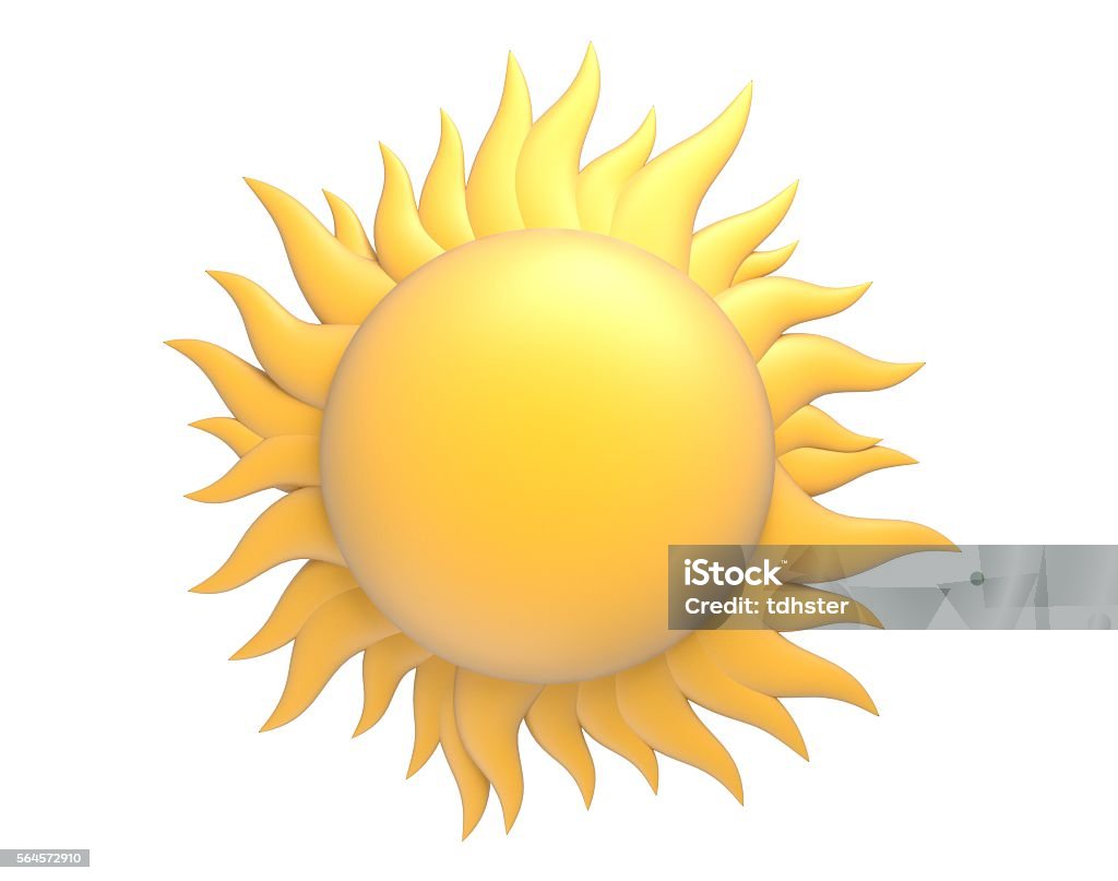 Dibujo Animado Sol Con Vigas Ilustración 3d Foto de stock y más banco de  imágenes de Abstracto - Abstracto, Amarillo - Color, Brillante - iStock