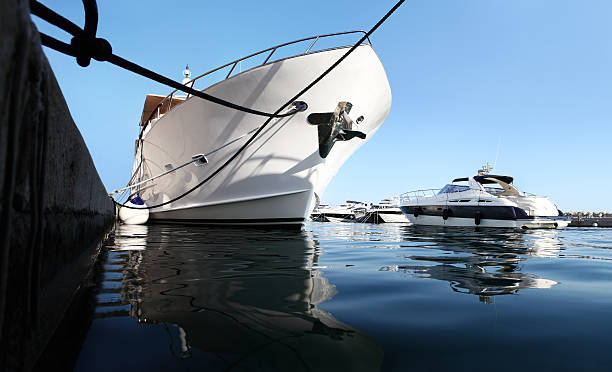 istock luxury yacht parked at dock 564573018