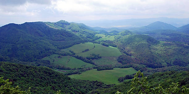istock view from Rohata skala hill in Strazovske vrchy mountains 564575264