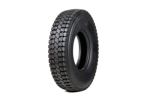 istock Car tire isolated on white background. 564580420