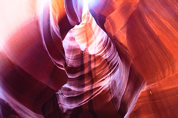 istock amazing combination of light and shadow in Antelope Canyon. 564582508