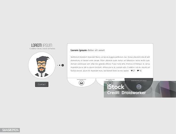 Discussion Box Design Examples Vector Discussion Box Design For Your Website Stock Illustration ...