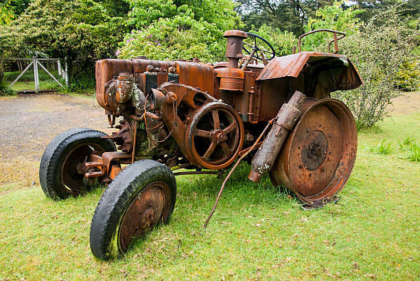 istock Old tractor - Puerto Montt - Chile 564582952