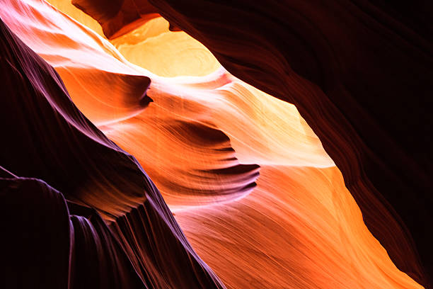 istock amazing combination of light and shadow in Antelope Canyon. 564583206