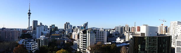 istock Panoramic view of Auckland skyline 564584080