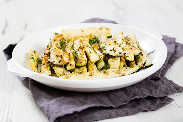 istock Baked zucchini with parmesan 564585954