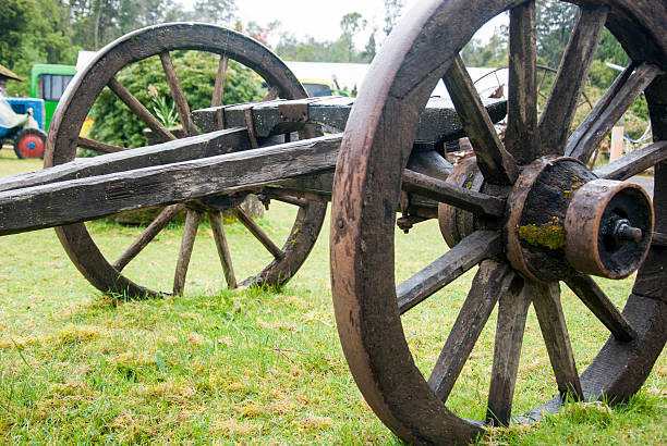 istock Vintage Wagon Wheel - Puerto Montt - Chile 564595662