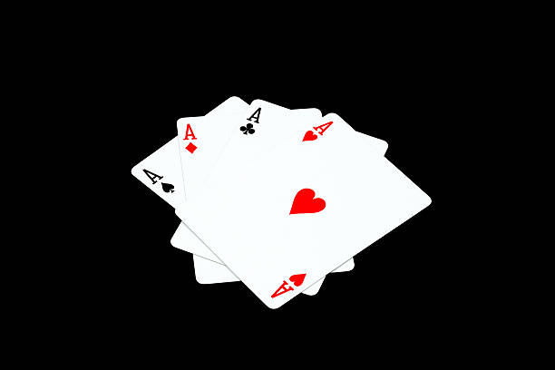 istock Ace of heart and other ace 564598840