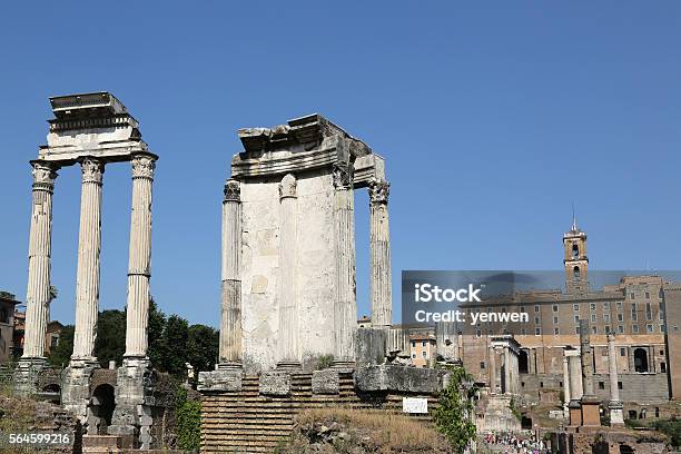 Roman Forum Stock Photo - Download Image Now - Ancient, Ancient Rome, Antique