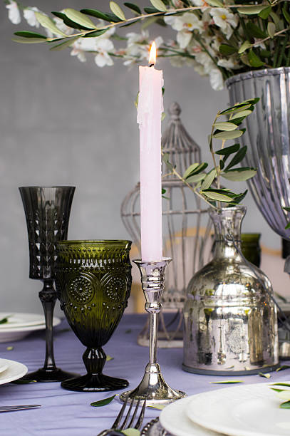 istock Wedding decoration for banquet 564600796