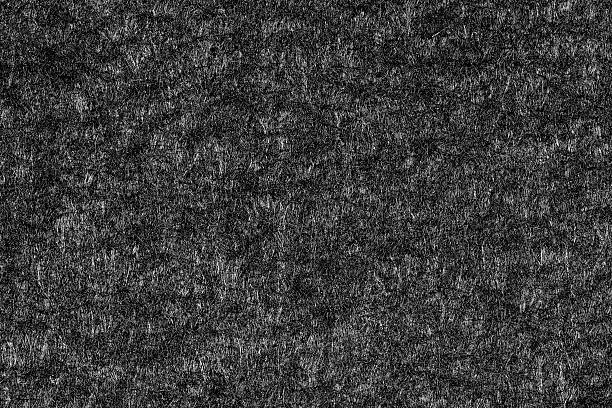 istock Black and white woolen fabric texture background, close up 564605578
