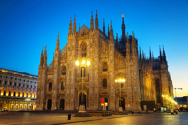 istock Duomo cathedral in Milan, Italy 576553404