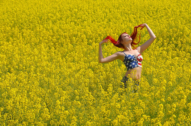 istock Patriotic Summer Girl nine 576556558