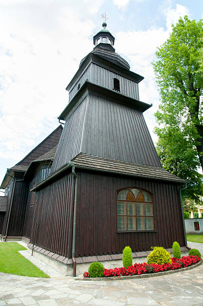 聖エラスムス教会 - バルヴァルト・ドルニー - ポーランド - lesser poland ストックフォトと画像