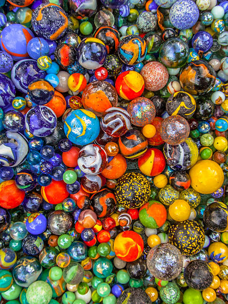 istock Background of marbles color diversity 576564112