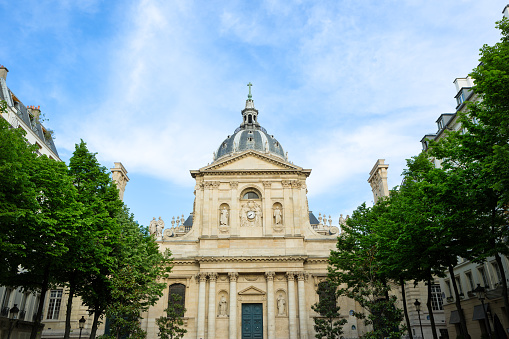 The Chapelle de la Sorbonne is a large chapel built in the early 17th century by order of cardinal Richelieu in Paris, France.
