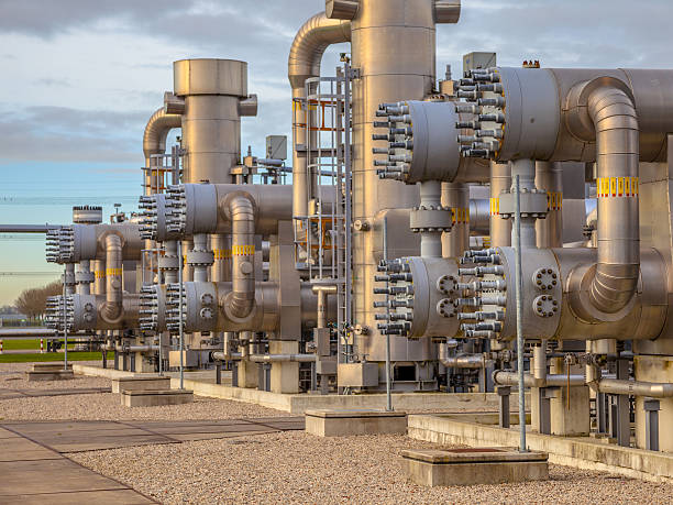 istock Dutch Natural gas plant 576566704