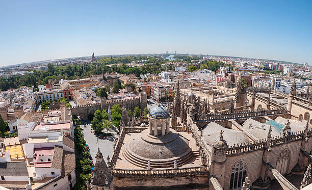 istock Panoramic view of Seville in Spain 576567150