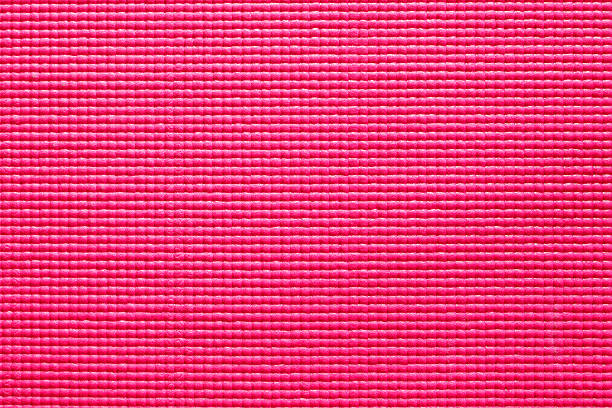 background of pink yoga mat