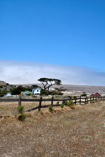 Ranch house on Santa Rosa Island in Channel Islands California