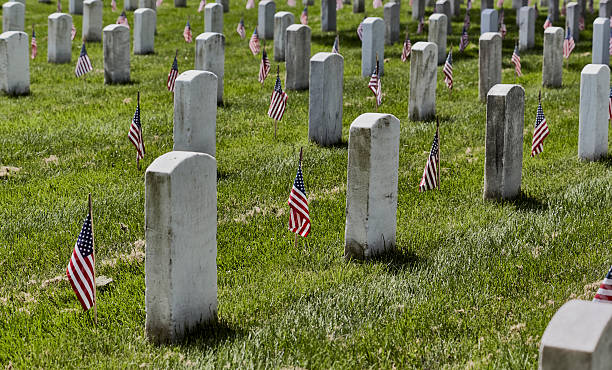 istock American Flags at Arlington National Cemetery 576577966