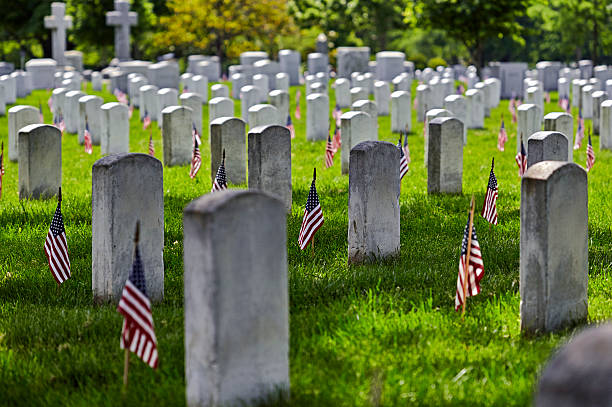 istock Arlington National Cemetery on Memorial Day 576578100