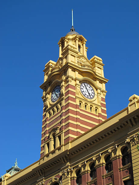 istock Flinders Street Railway Station, Melbourne 576582300