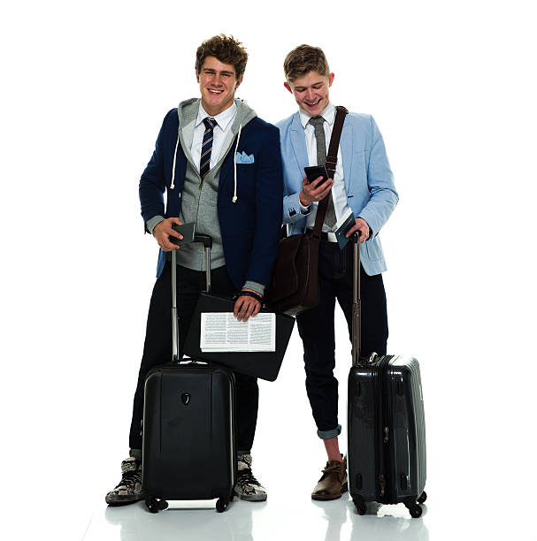 istock Smiling brothers standing together 576589830