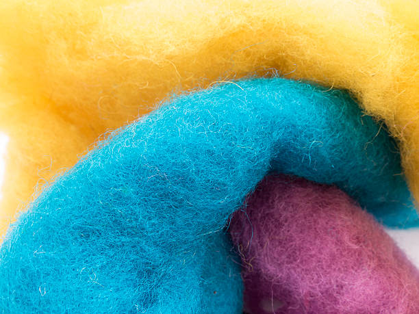 istock Background of soft wool for felting and crafts 576594096