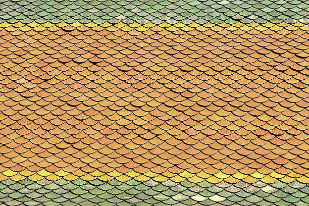 istock Temple Rooftop Tiles Thailand 576598388