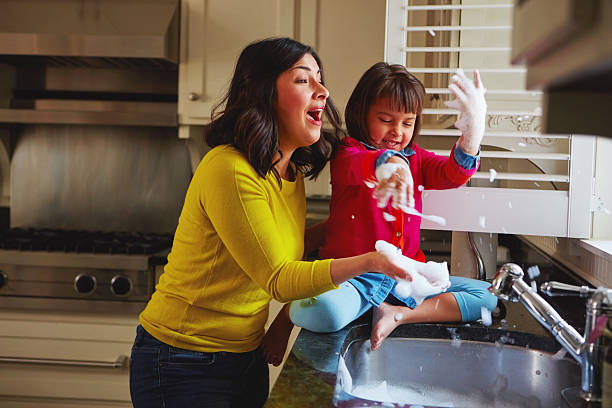 istock Washing up is serious business 576599868