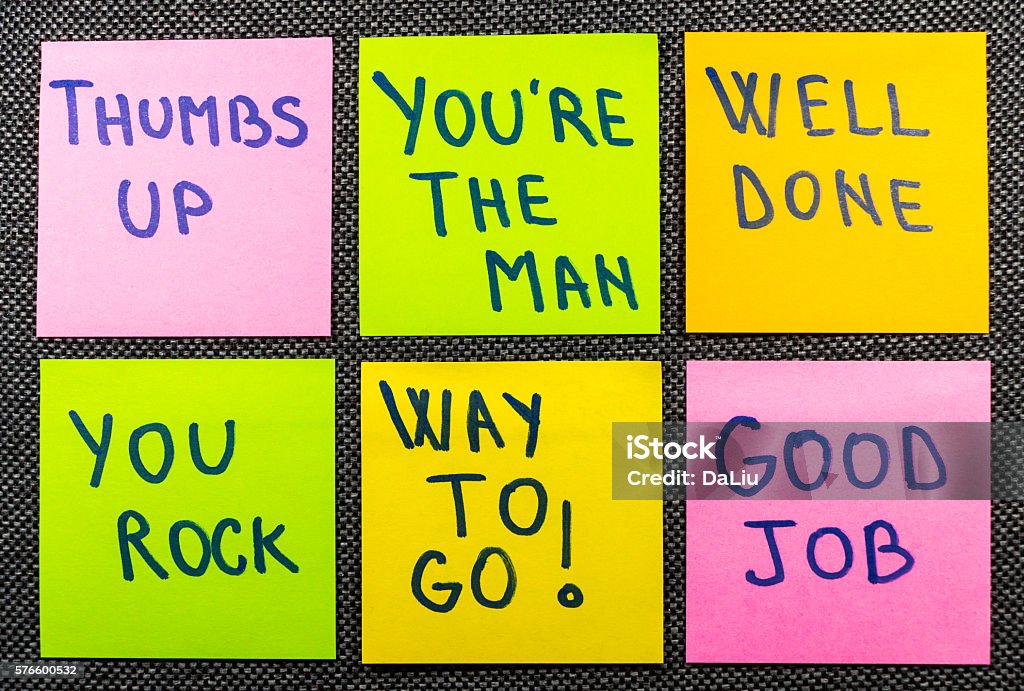 Way To Go Good Job Well Done Youre The Man Stock Photo Download Image