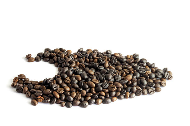 istock espresso cup with coffee beans, isolated on white background 576603630
