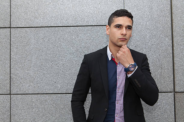 istock Portrait of a young man posing 576605914