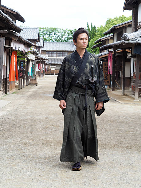 istock Ronin Is Walking In The Town. 576713680