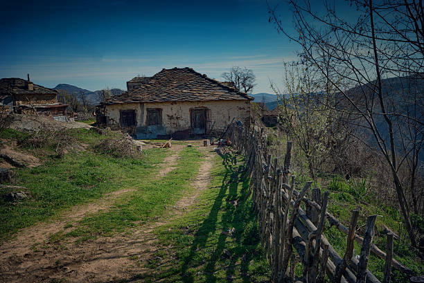 Spring in Lyubino village, Eastern Rhodopes, Bulgaria