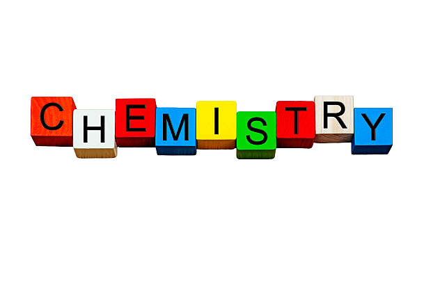 istock Chemistry sign for education, subject, teaching - isolated. 576714046