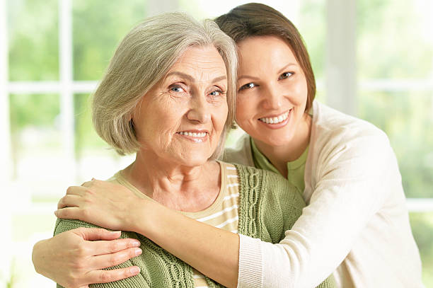 istock Senior woman with daughter 576715396