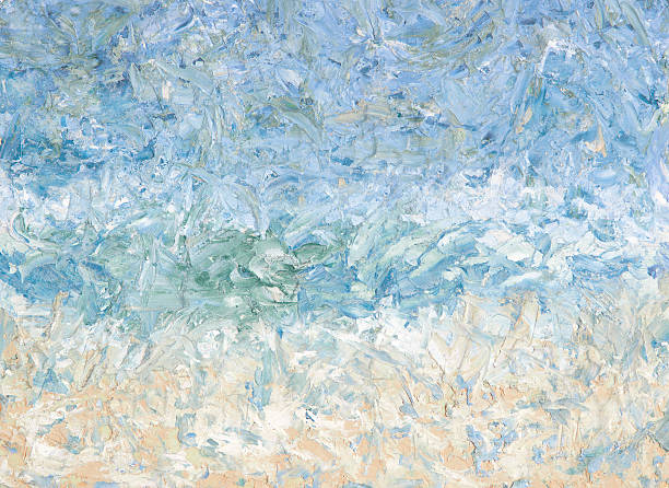 istock Summer abstract oil painting background. 576716768