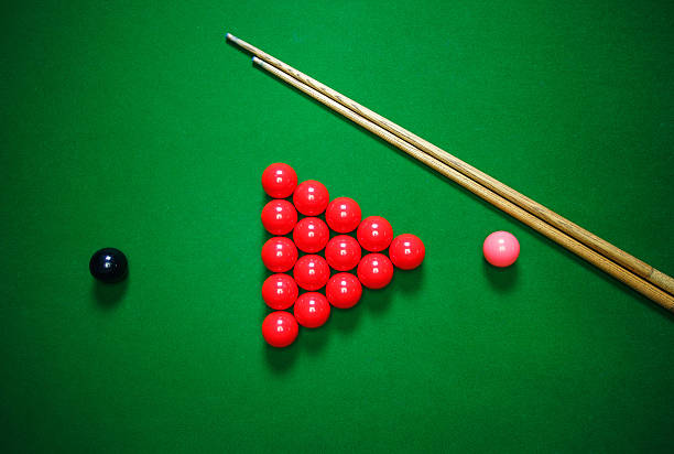 istock snooker balls set on a green table 576718530