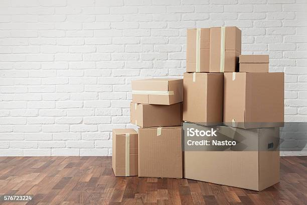 Moving In Stock Photo - Download Image Now - Box - Container, Relocation, Physical Activity