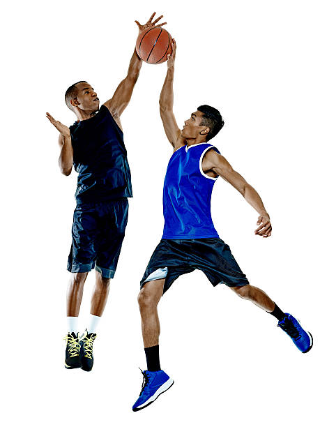 istock basketball players men Isolated 576725870