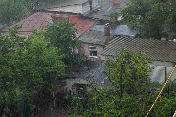 istock The big raining on the house 576726928