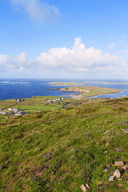 딩글 반도 전망 - 아일랜드 - republic of ireland famous place dingle peninsula slea head 뉴스 사진 이미지