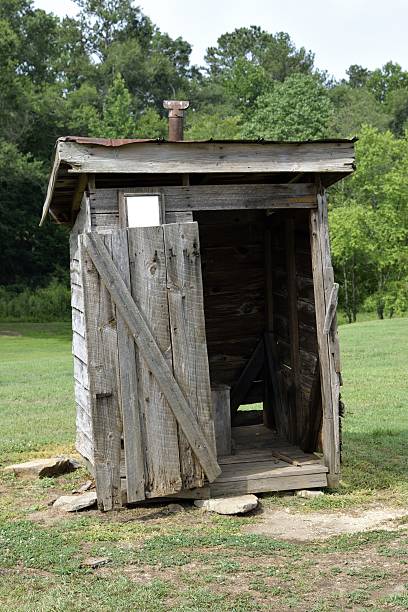 istock Old Wooden Outhouse 576727260