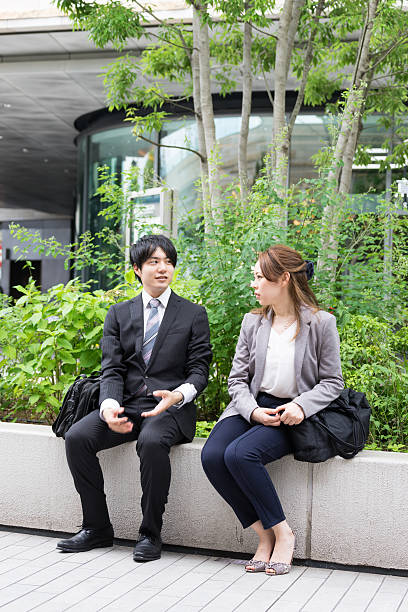 istock Chatting to men and women (business image Wakaba) 576732820