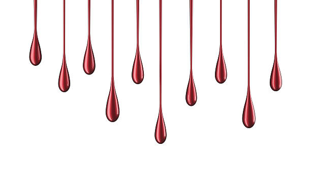 istock Pouring paint/nail polish drips 576737640