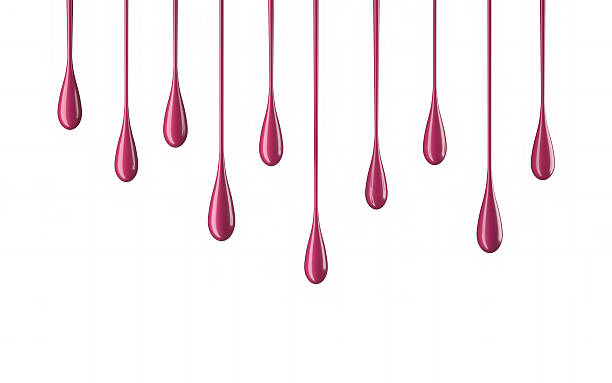 istock Pouring paint/nail polish drips 576737650