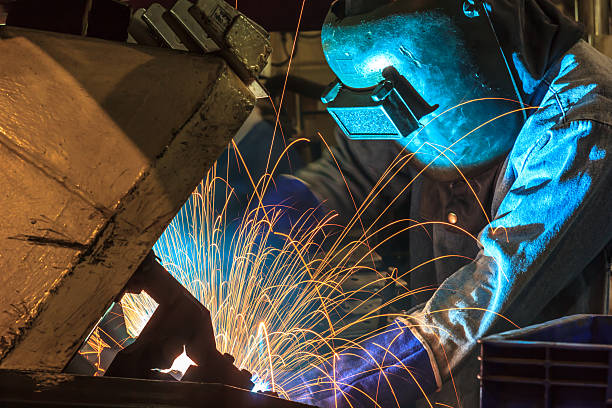 istock welder Industrial movement welding 576738592