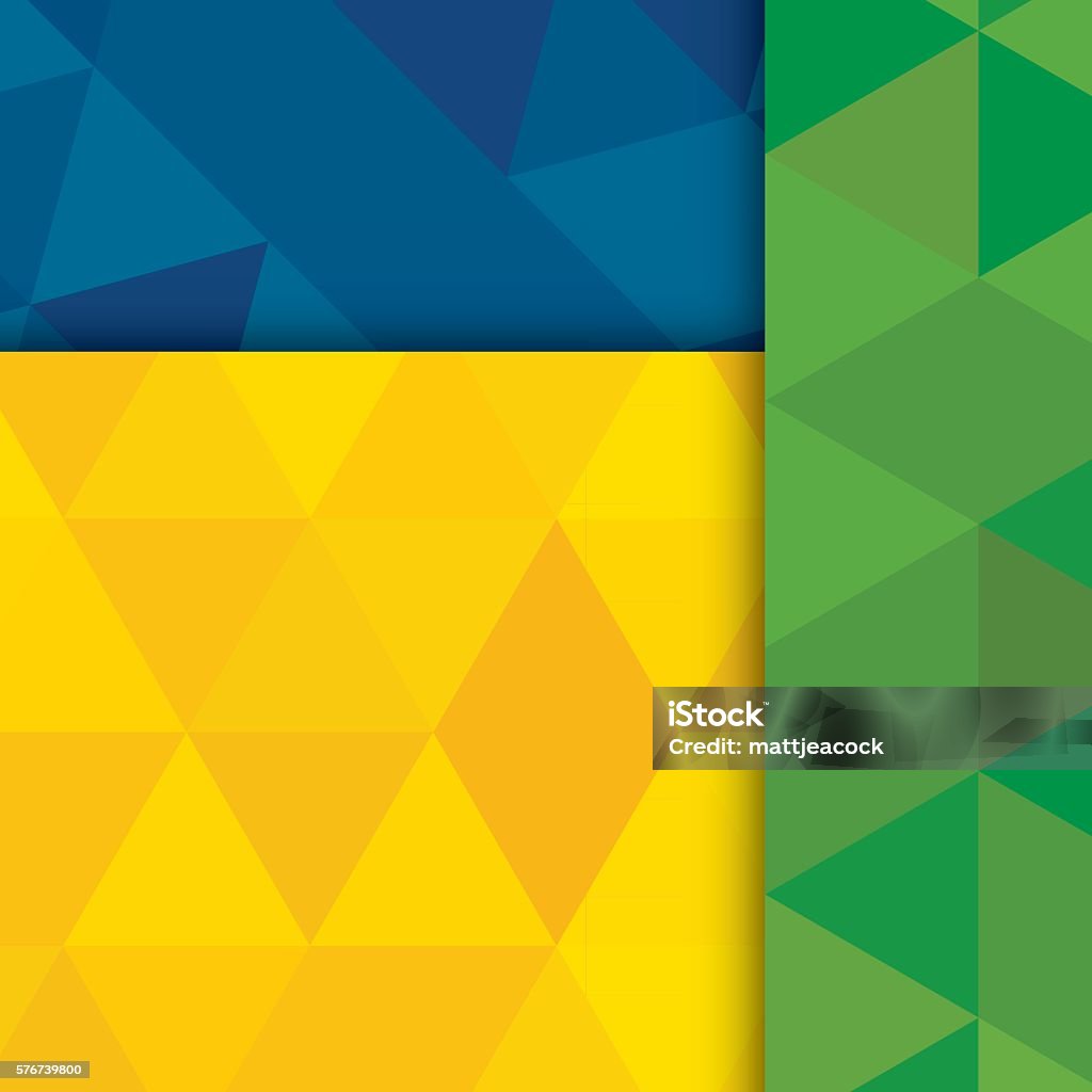 Brazil Color Background Brazil Flag Colours Abstract Background Stock Illustration - Download ...